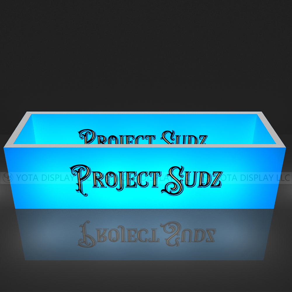 Light Box Hanging Sign | 5'(L) x 15'(D) x 4'(H)