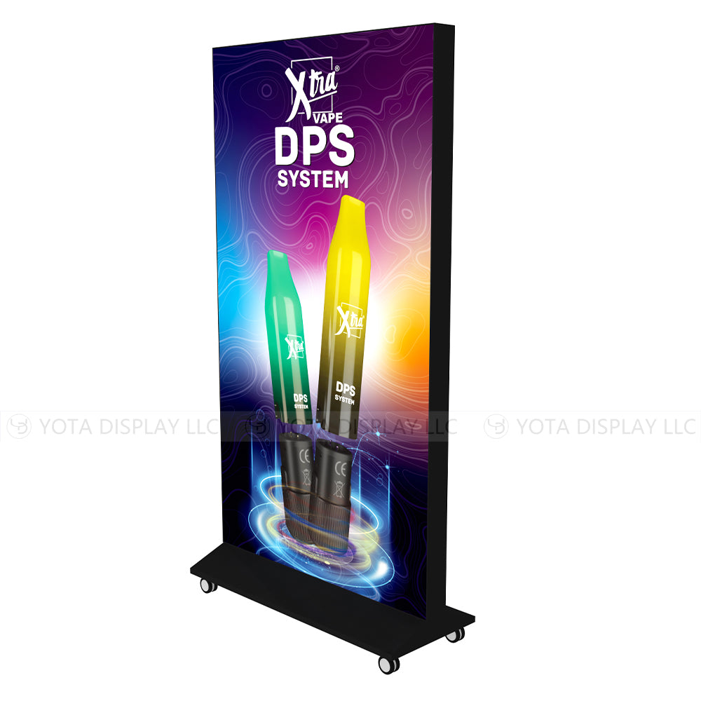 Light Box Wall, 3'(W) x 5.25'(H) | 0.9m(W) x 1.6m(H) with Wheels