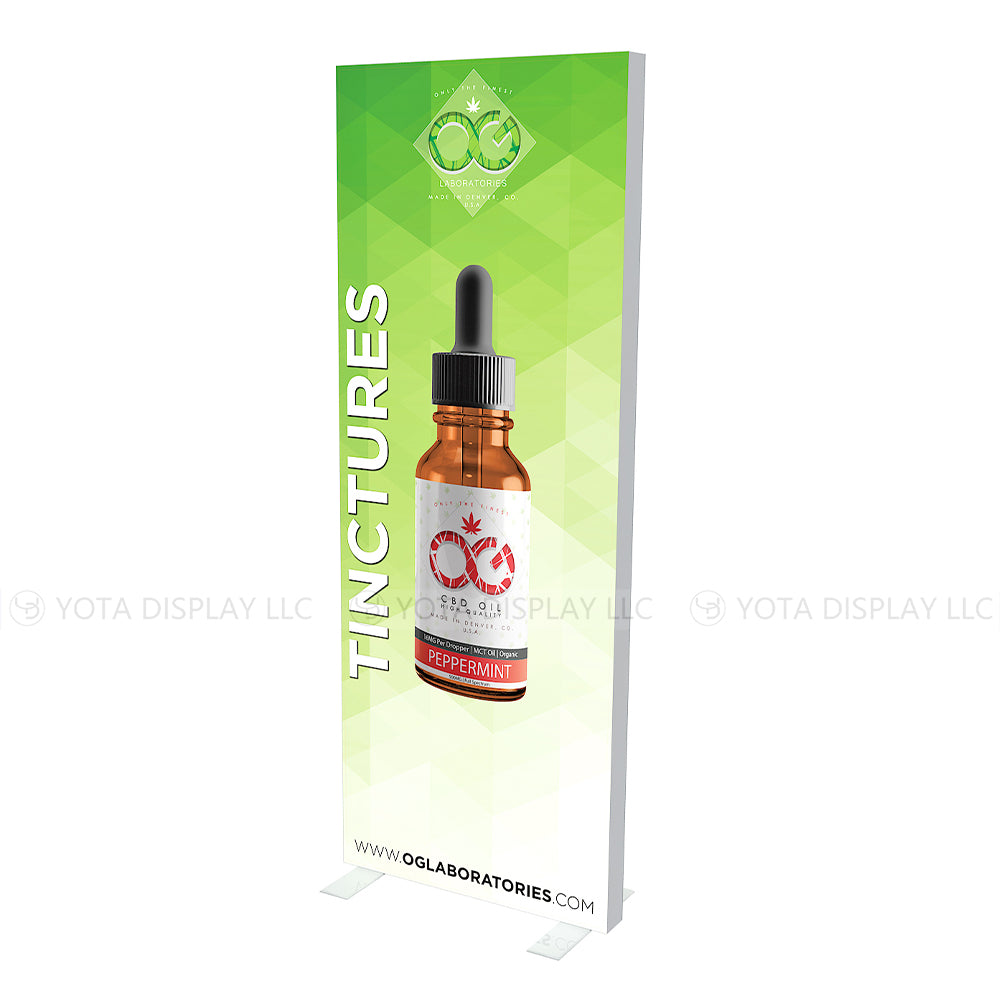 Light Box Wall, 3'(W) x 8'(H) | 0.9m(W) x 2.4m(H)