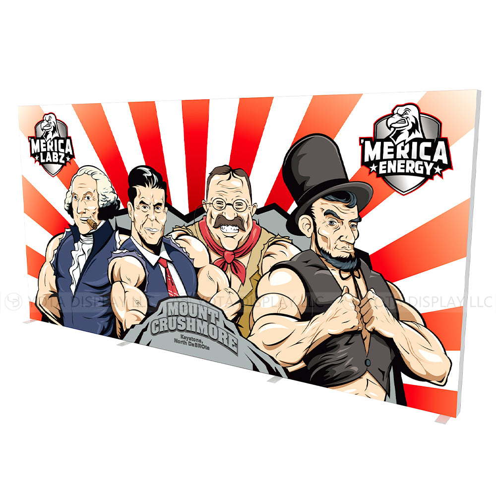 Light Box Wall, 20'(W) x 10'(H) | 6m(W) x 3m(H)