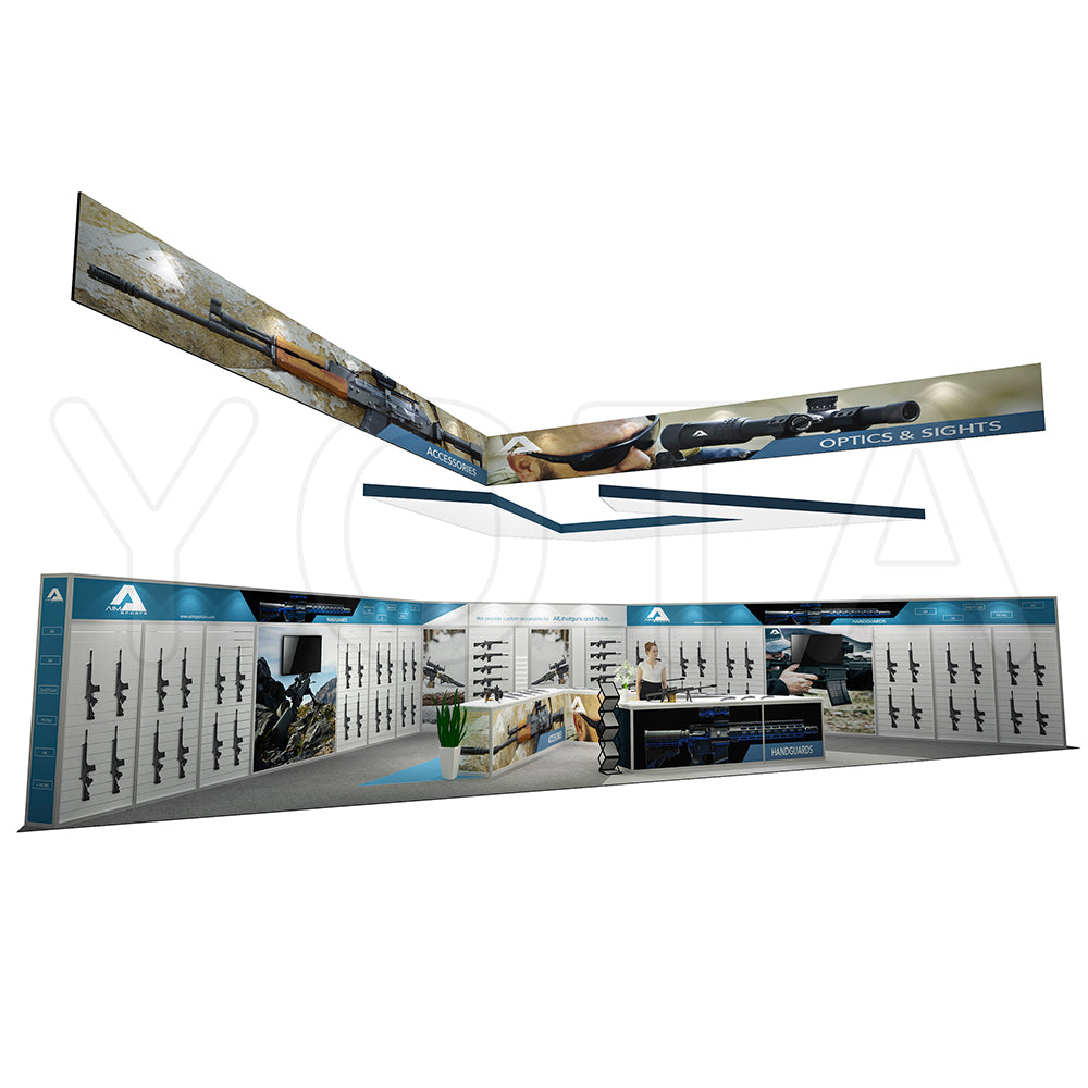 30' x 50' / 9m x 15m Aim Sports