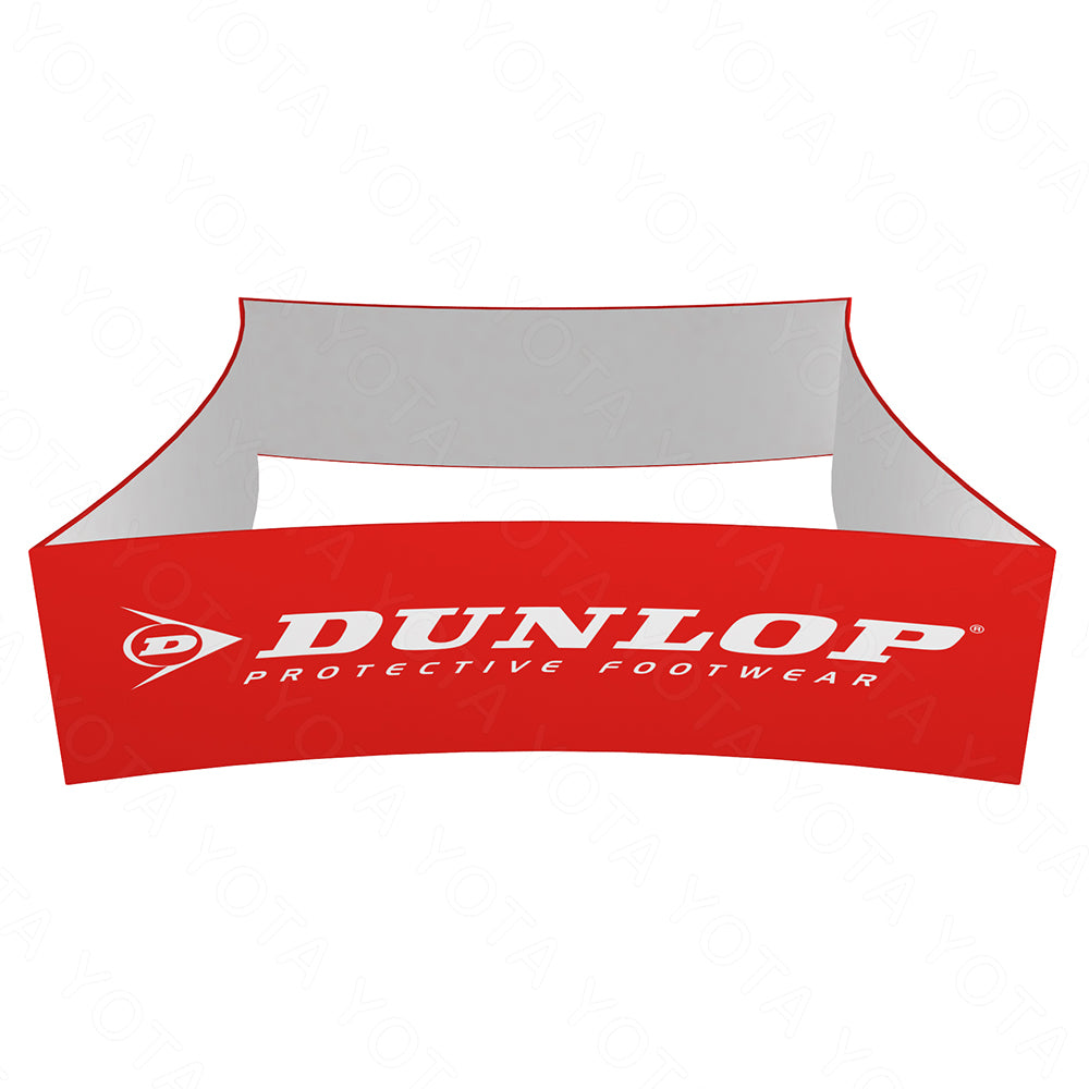 Square Curved 4.5m(L) x 1.2m(H) / 15'(L) x 4'(H)