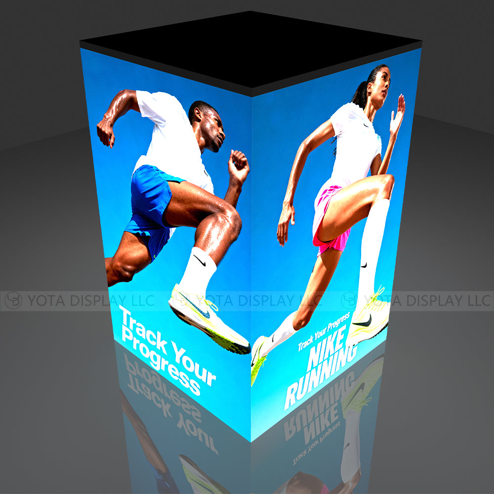 Light Box Counter | Square | 2'(L) x 2'(D) x 3'(H)