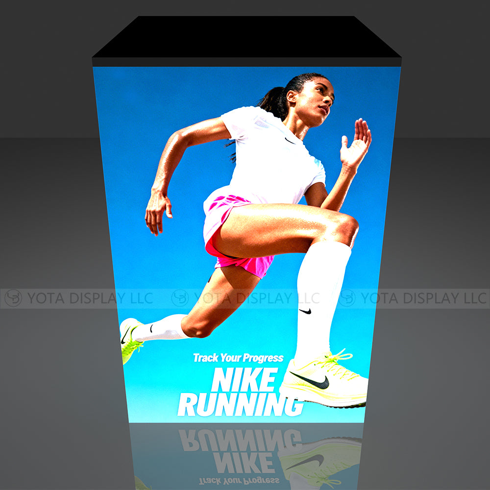 Light Box Counter | Square | 2'(L) x 2'(D) x 3'(H)