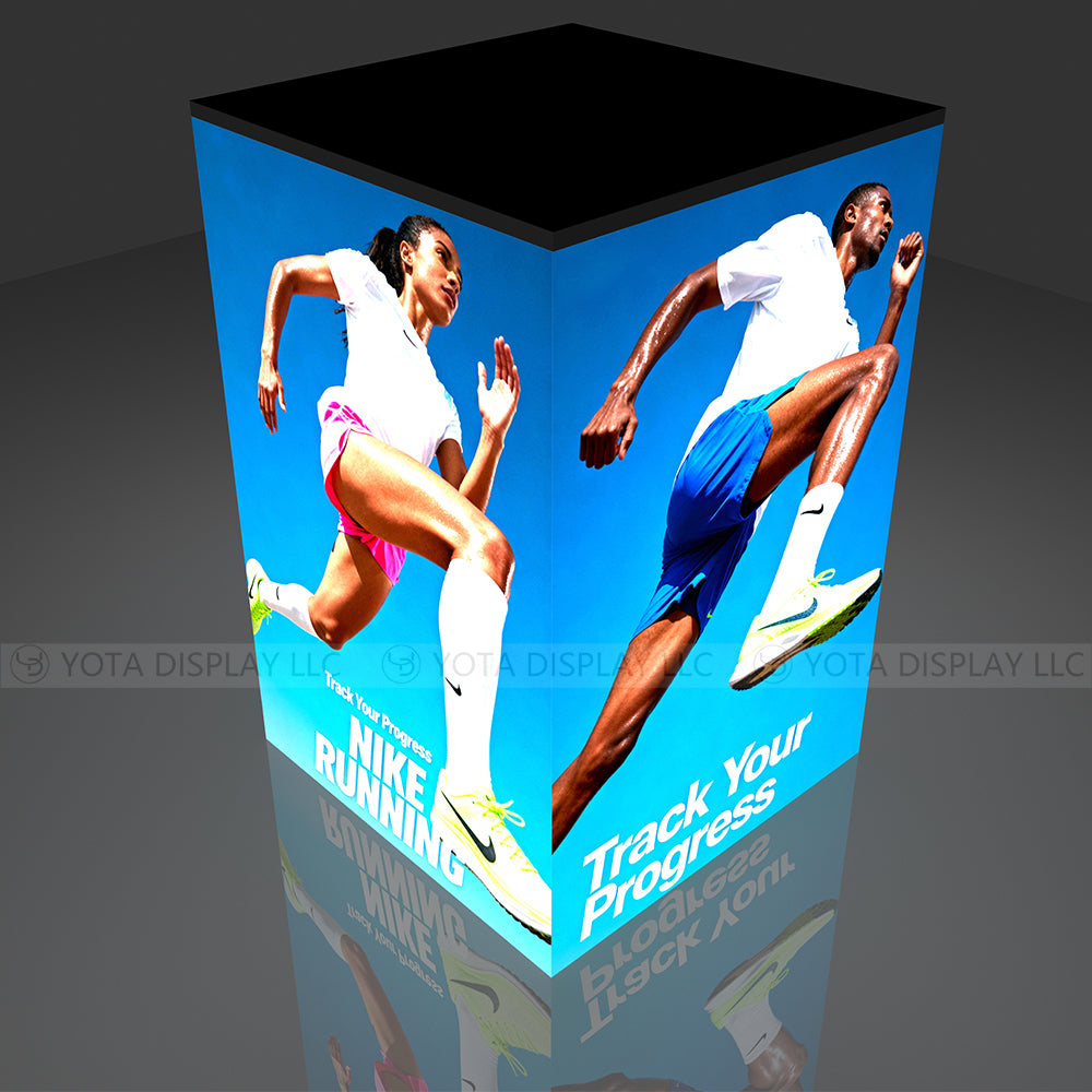 Light Box Counter | Square | 2'(L) x 2'(D) x 3'(H)