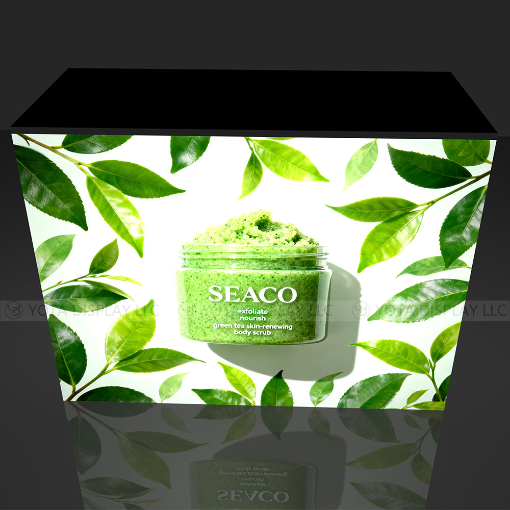 Light Box Counter | Inline | 4'(L) x 1.7'(D) x 3'(H)