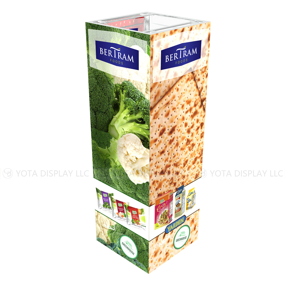 Light Box Column Light Box Column, 4'(L) x 4'(W) x 12'(H) | 1.2m(L) x 1.2m(W) x 3.6m(H ...