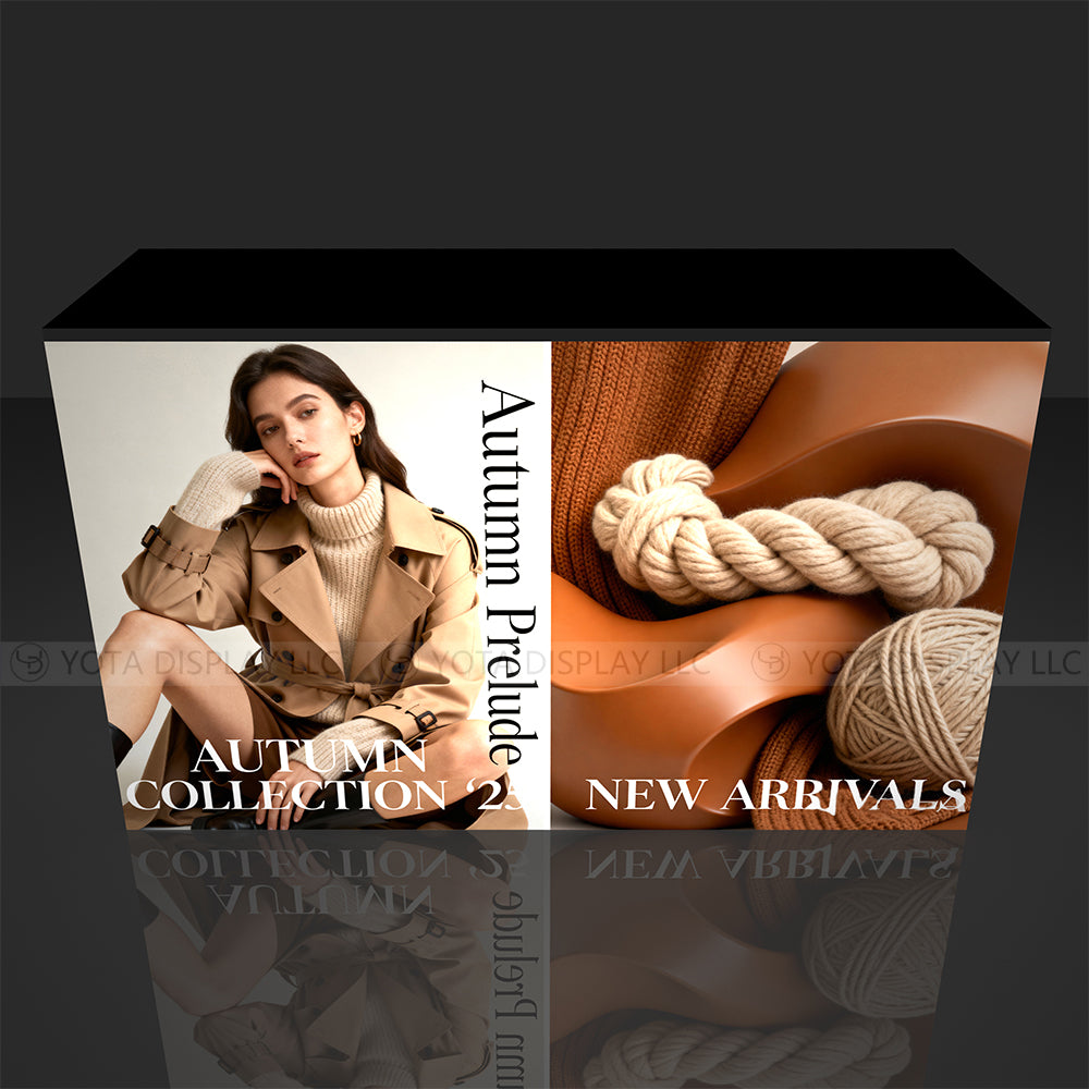 Light Box Counter | Inline | 5'(L) x 1.7'(D) x 3'(H)