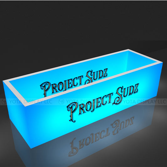 Light Box Hanging Sign | 5'(L) x 15'(D) x 4'(H)