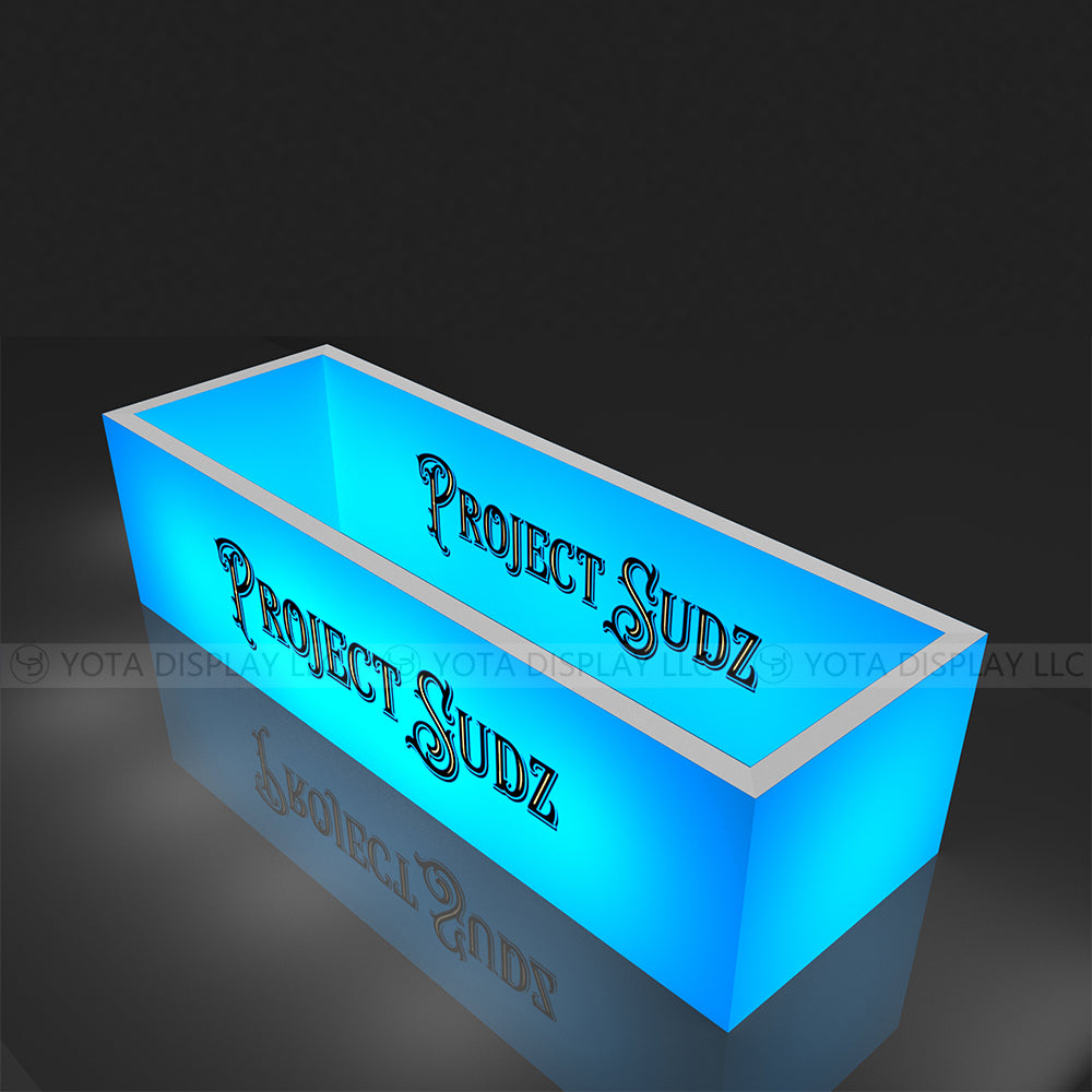 Light Box Hanging Sign | 5'(L) x 15'(D) x 4'(H)