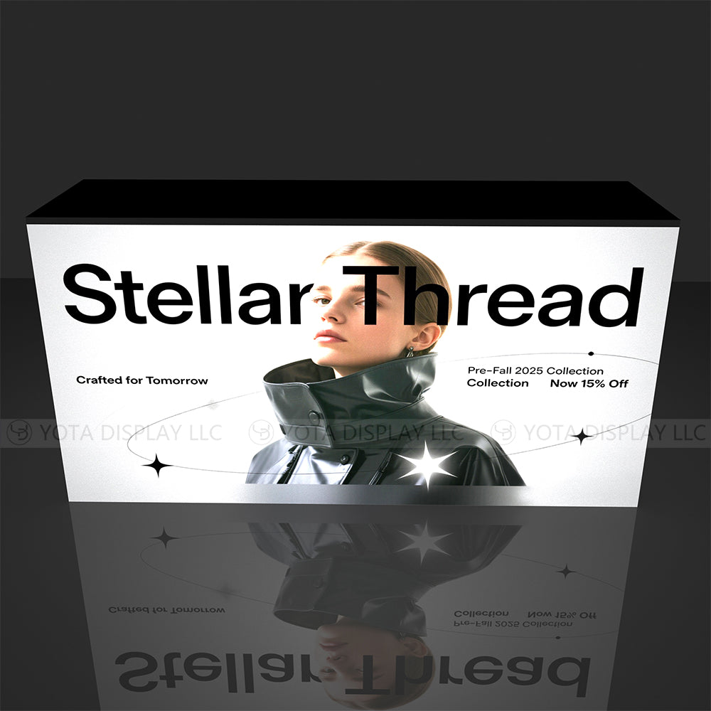 Light Box Counter | Inline | 6'(L) x 1.7'(D) x 3'(H)