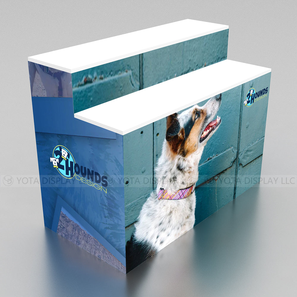 Single Sided Step Counter | 2 Layers | 4'(L) x 2'(D) x 3'(H)