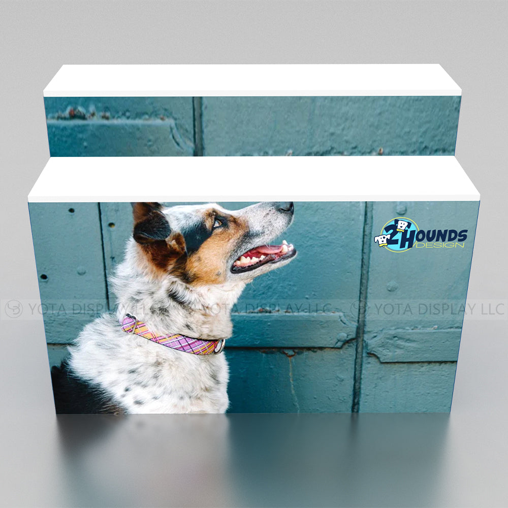 Single Sided Step Counter | 2 Layers | 4'(L) x 2'(D) x 3'(H)