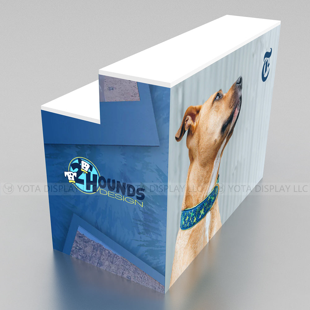 Single Sided Step Counter | 2 Layers | 4'(L) x 2'(D) x 3'(H)