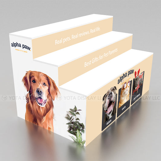 Single Sided Step Counter | 3 Layers | 5'(L) x 3'(D) x 3'(H)