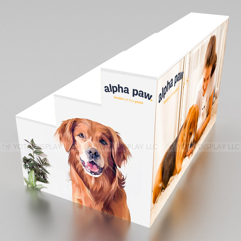 Single Sided Step Counter | 3 Layers | 5'(L) x 3'(D) x 3'(H)