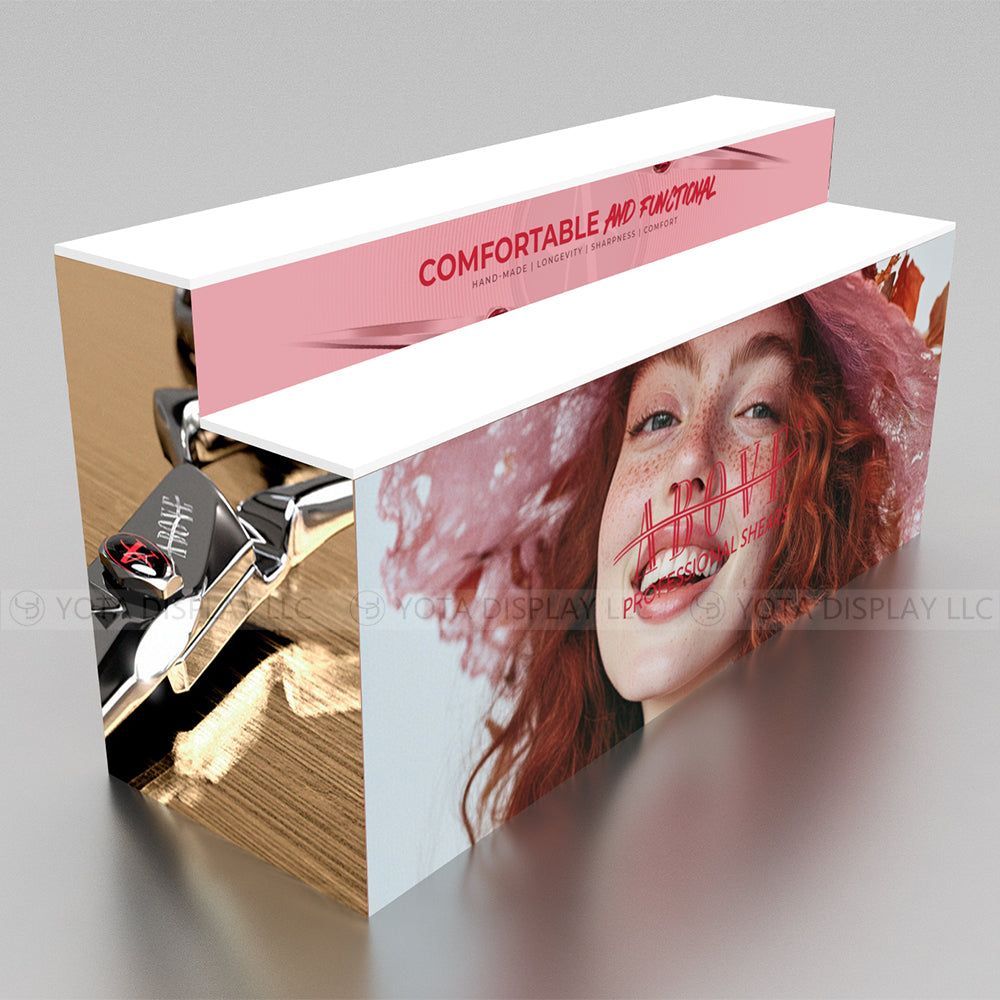 Single Sided Step Counter | 2 Layers | 6'(L) x 2'(D) x 3'(H)