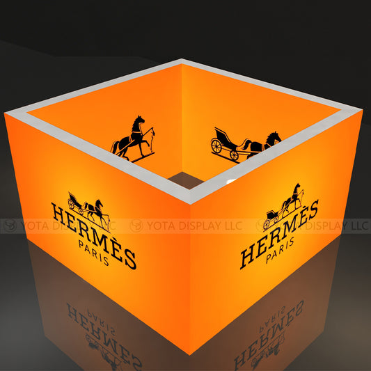 Light Box Hanging Sign | 6.56'(L) x 6.56'(D) x 4'(H)