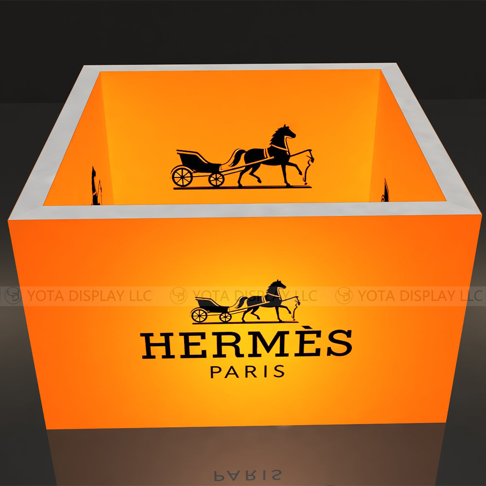 Light Box Hanging Sign | 6.56'(L) x 6.56'(D) x 4'(H)