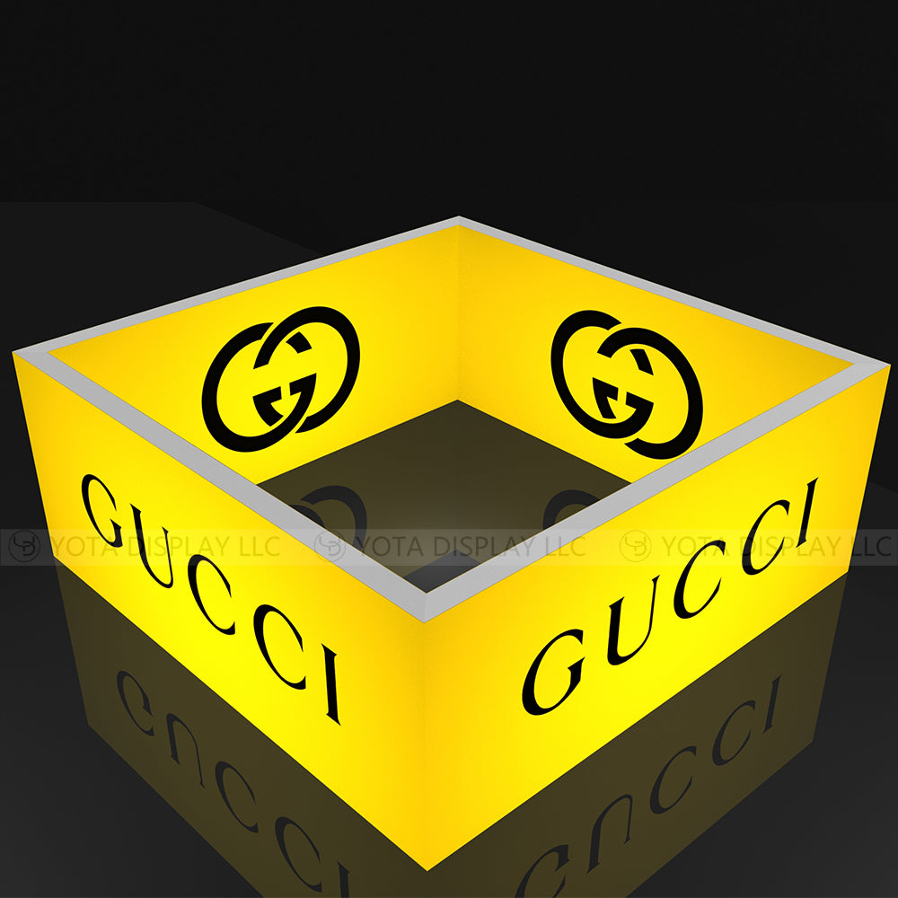 Light Box Hanging Sign | 10'(L) x 10'(D) x 4'(H)