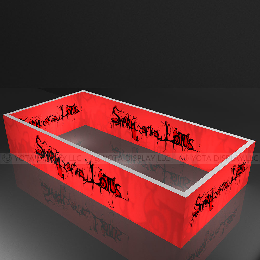 Light Box Hanging Sign | 10'(L) x 20'(D) x 4'(H)