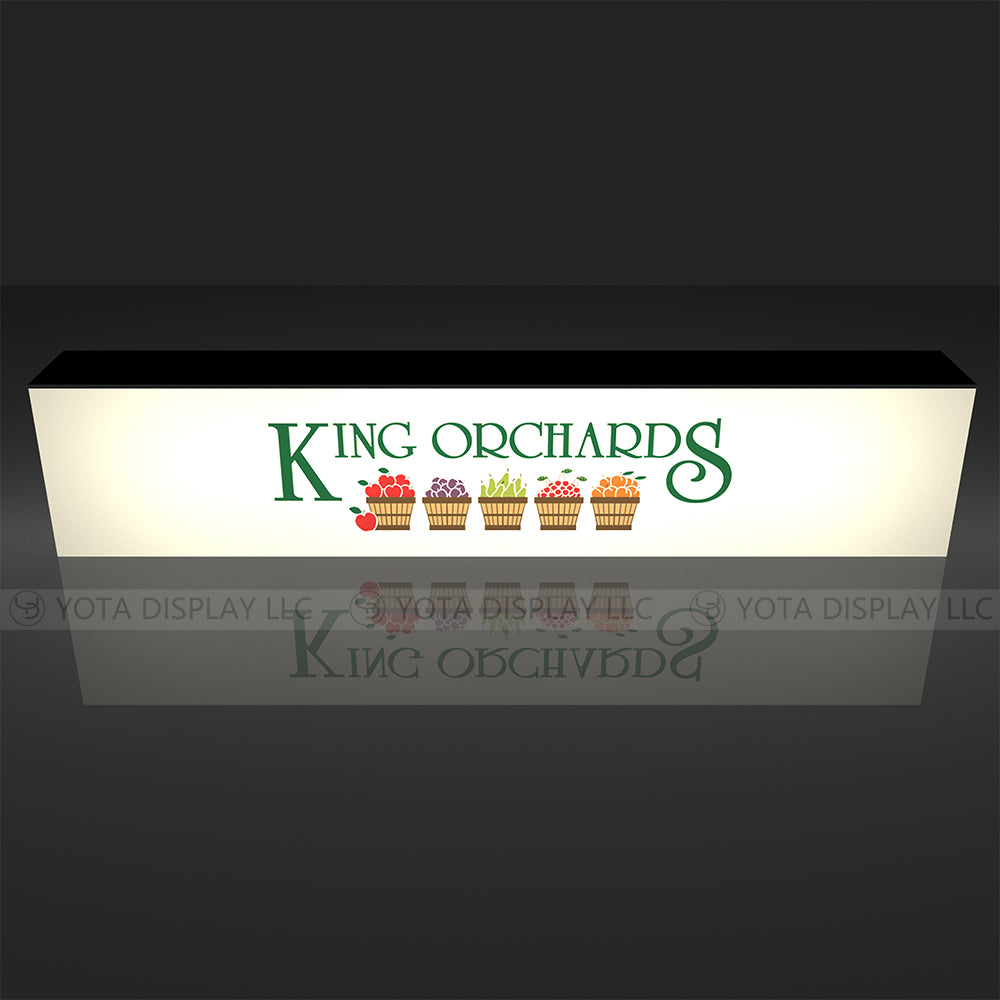 Light Box Counter | Inline | 15'(L) x 1.7'(D) x 3'(H)