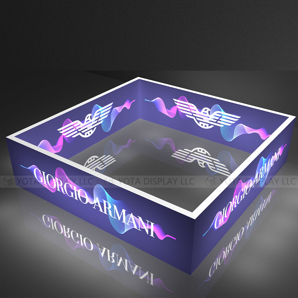 Light Box Hanging Sign | 15'(L) x 15'(D) x 4'(H)