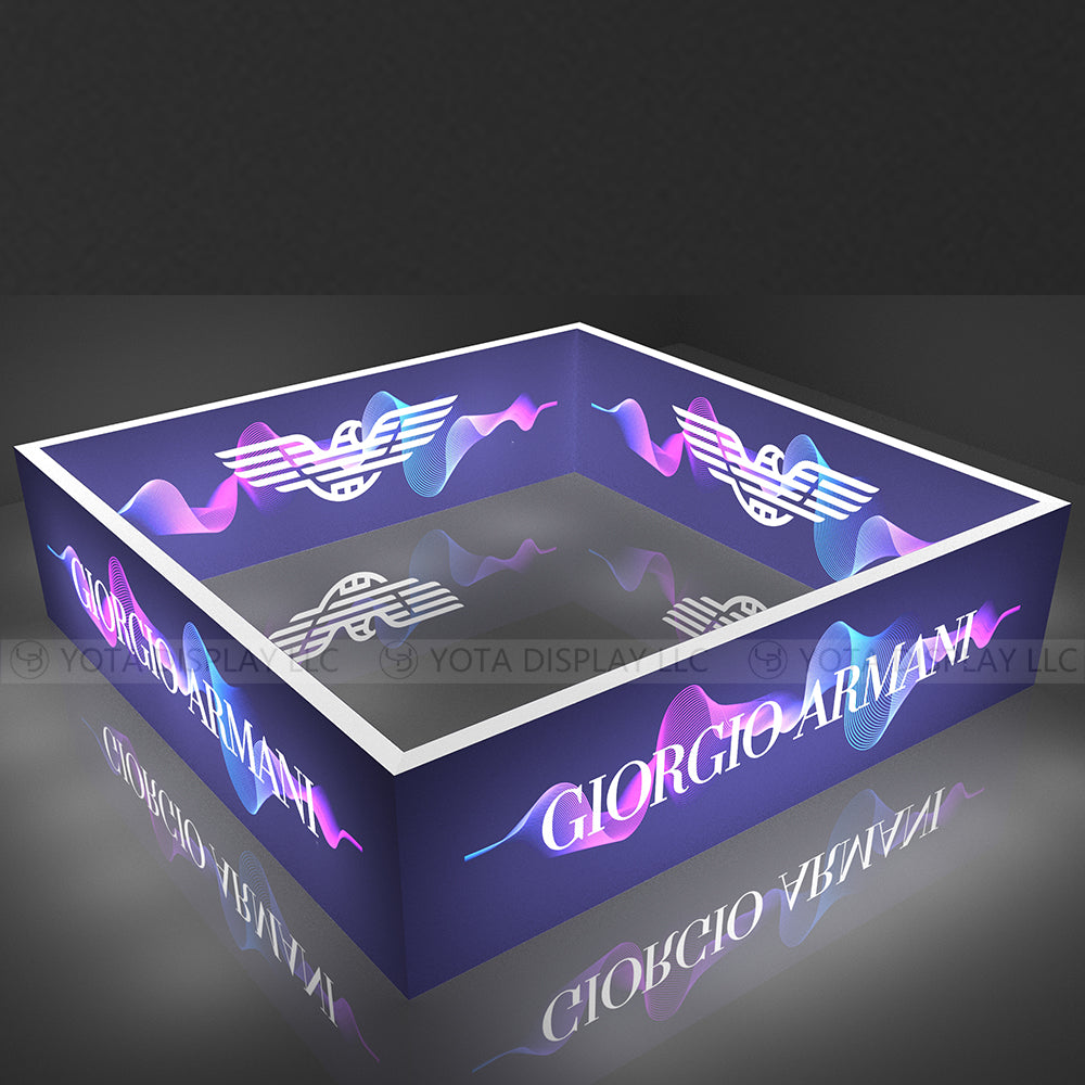 Light Box Hanging Sign | 15'(L) x 15'(D) x 4'(H)