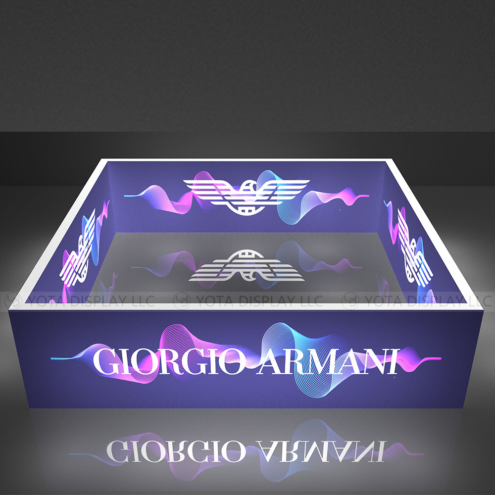 Light Box Hanging Sign | 15'(L) x 15'(D) x 4'(H)