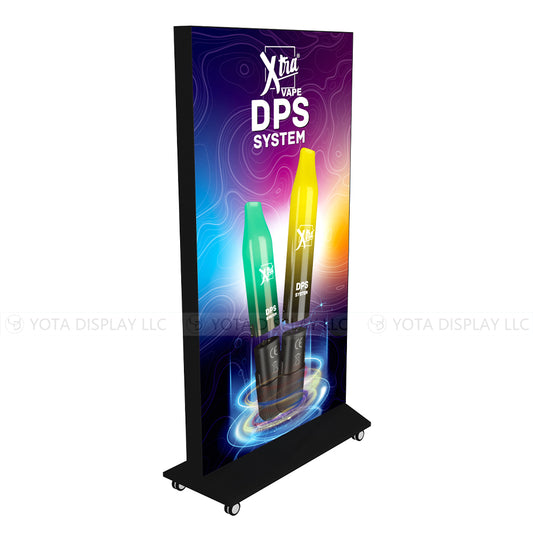 Light Box Wall, 3'(W) x 5.25'(H) | 0.9m(W) x 1.6m(H) with Wheels