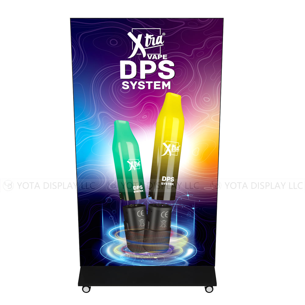 Light Box Wall, 3'(W) x 5.25'(H) | 0.9m(W) x 1.6m(H) with Wheels