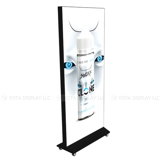 Light Box Wall, 3'(W) x 6.56'(H) | 0.9m(W) x 2m(H) with Wheels