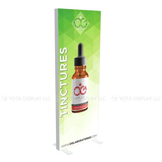 Light Box Wall, 3'(W) x 8'(H) | 0.9m(W) x 2.4m(H)