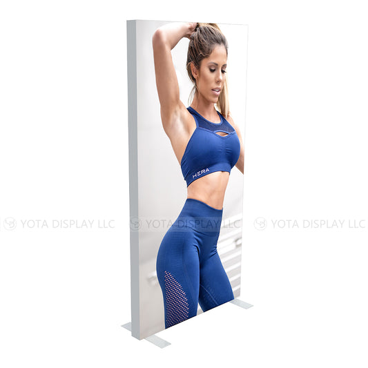 Light Box Wall, 4'(W) x 8'(H) | 1.2m(W) x 2.4m(H)
