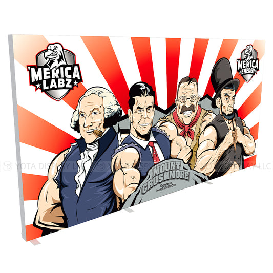 Light Box Wall, 20'(W) x 10'(H) | 6m(W) x 3m(H)
