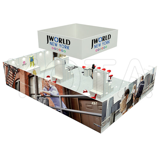 30' x 40' / 9m x 12m JWORLD